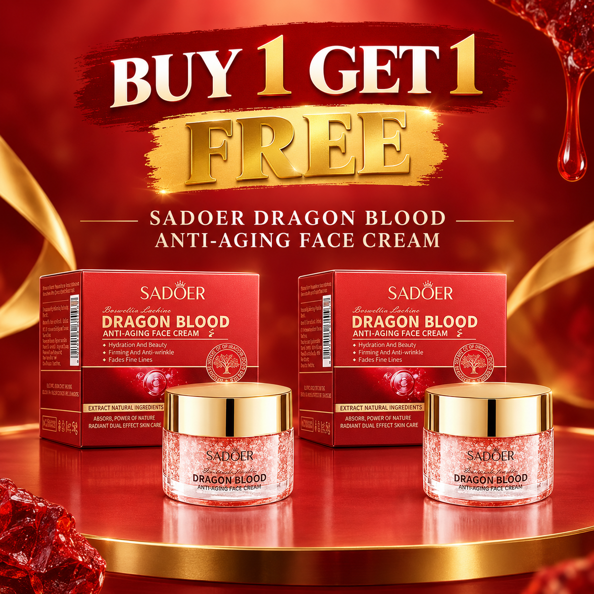 Buy 1 Get 1 Free SADOER Dragon cream