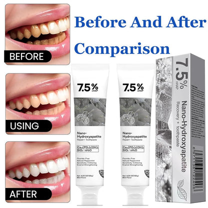 (Buy 1 Get 1 Free) Nano Hydroxyapatite Teeth Strengthening Toothpaste