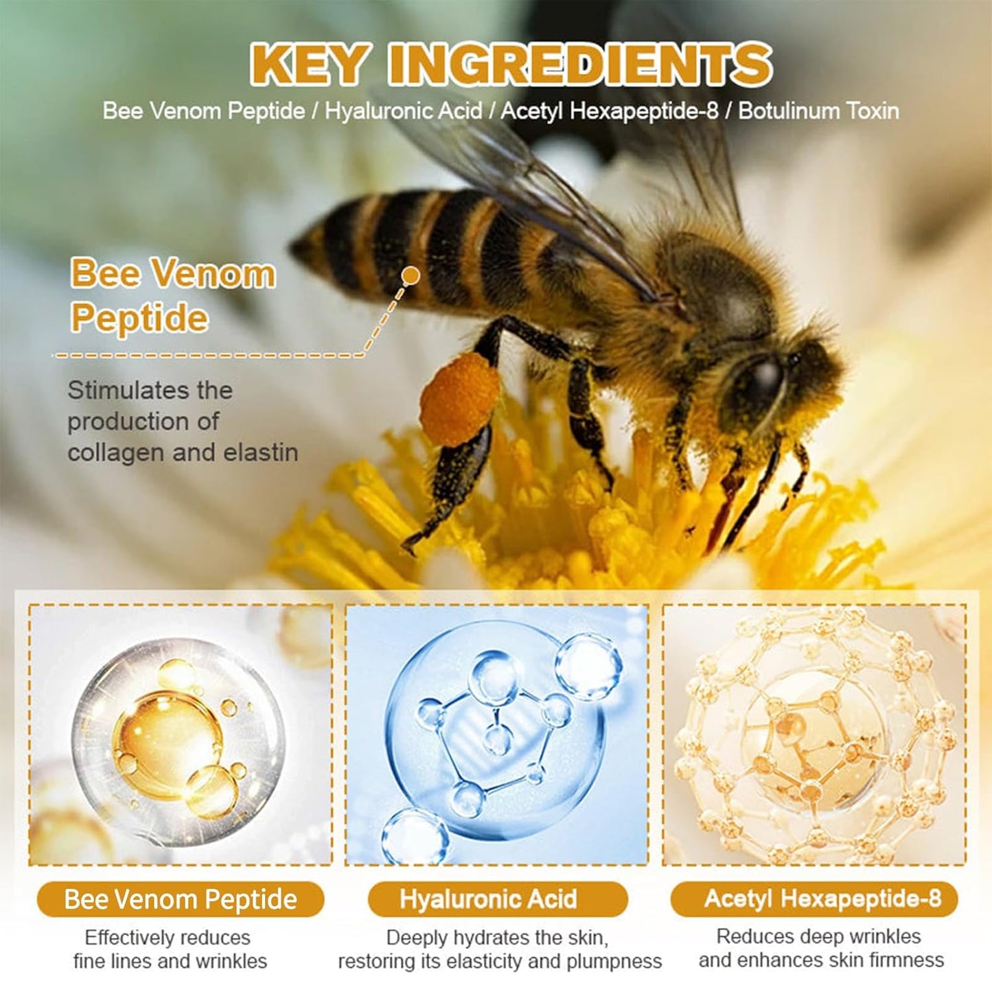 Bee Venom Wrinkle Repair Cream || BUY ONE GET ONE FREE SUMMER  SALE