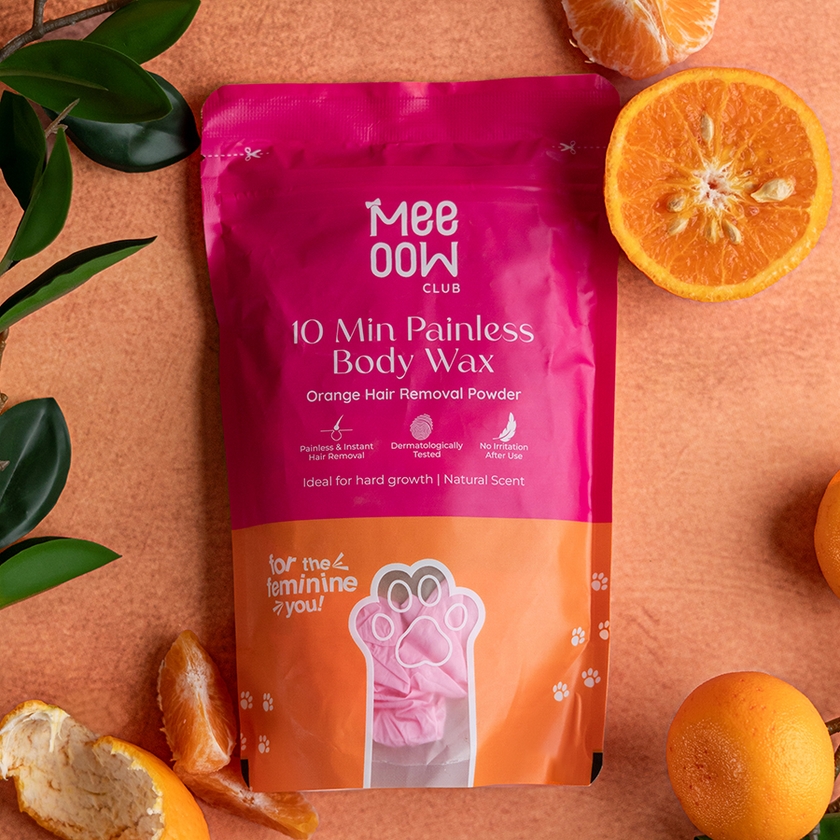 Body Hair Removal Powder Mask